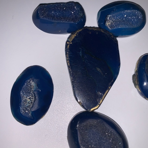Bundle of Lapis Lazuli Druzy & Polished Stones - Picture 4 of 6